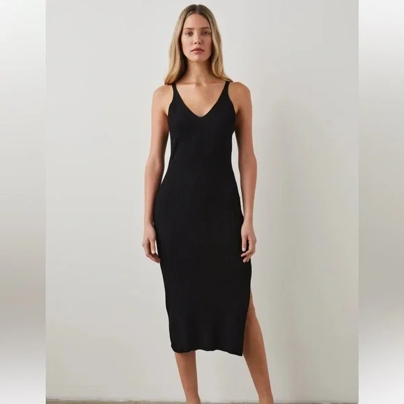 everlane knit polo dress The Viscose Knit Polo Midi Dress